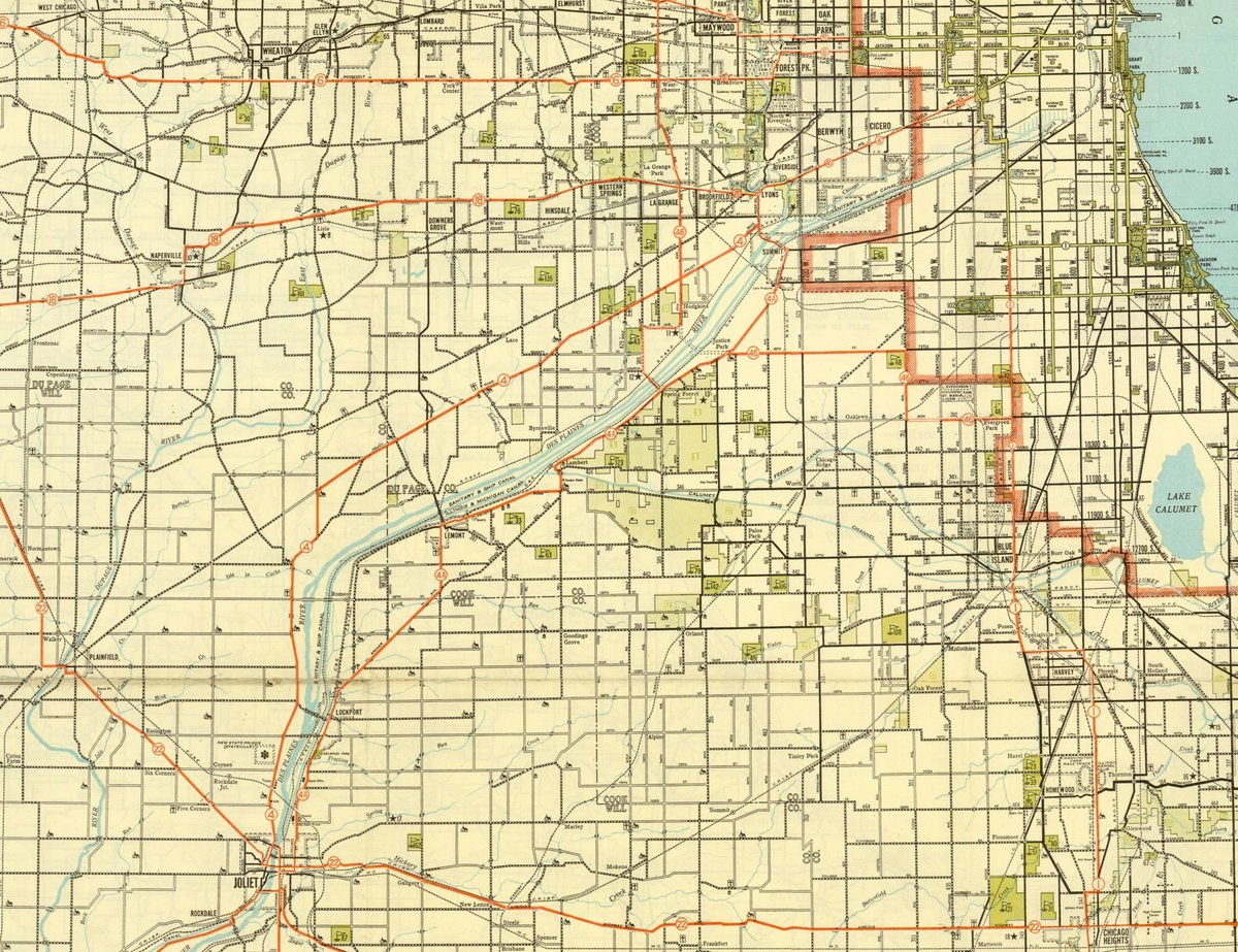 Plainfield Road Area, IL - Plainfield, Route 66 Illinois